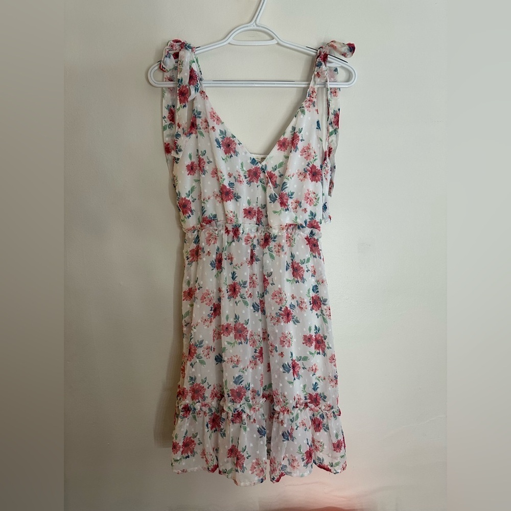 Altar'd State Floral V-Neck Dress - Picture 3 of 5